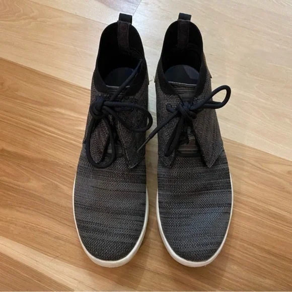 Merrell Black Knit Gridway Mid Shoes Women’s 9.5 - Picture 2 of 8